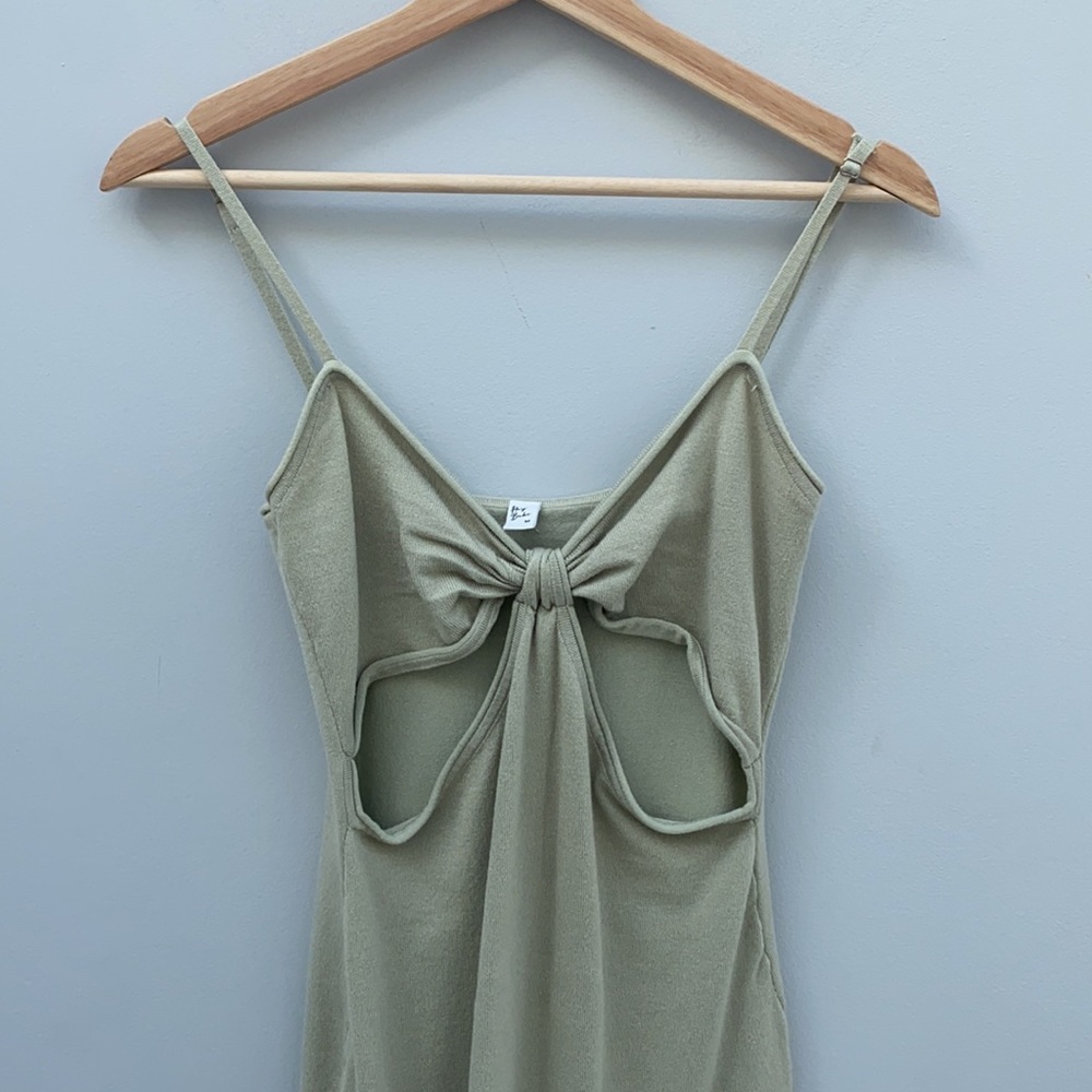 Women Cut Out Midi Dress Gaia Style - Picture 4 of 11